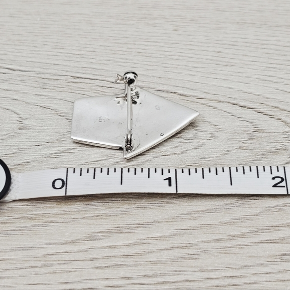 Silpada Rare Sterling Silver Brass Copper Cat Dog Heart House Pin Brooch FFI664 - Picture 14 of 16